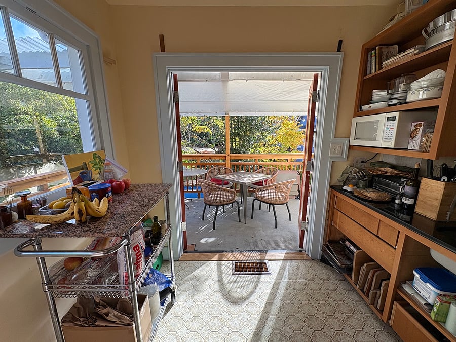 Lower Deck off Kitchen