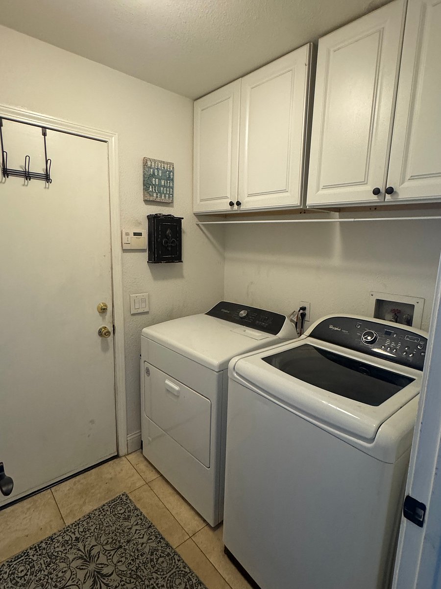 Shared laundry room 