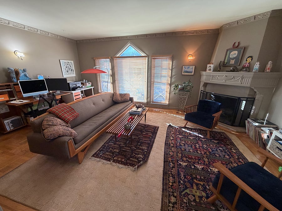 The living room