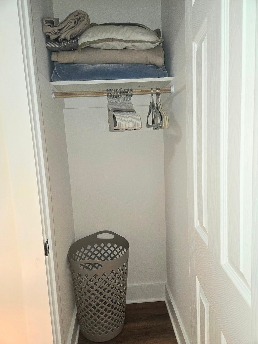 Bedroom closet.
