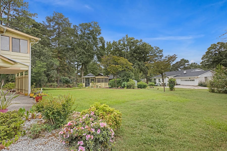 Covered carport parking right outside your private entrance.