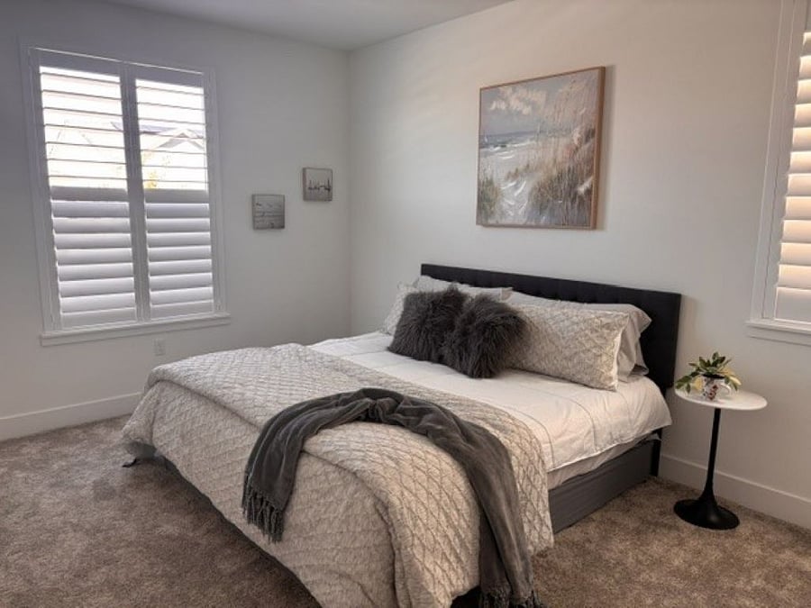 Front primary bedroom with Lift King bed