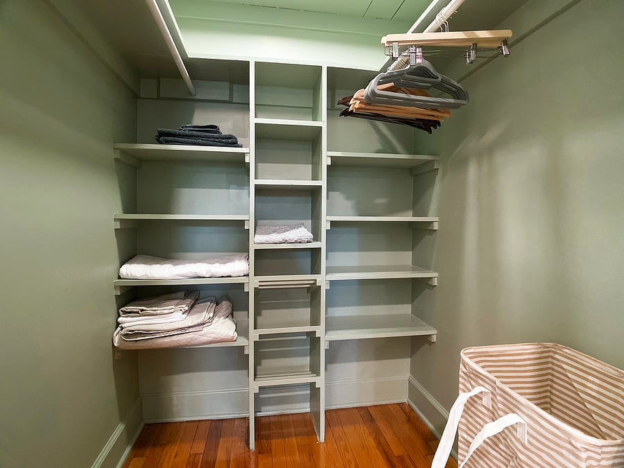 Ensuite walk-in closet.