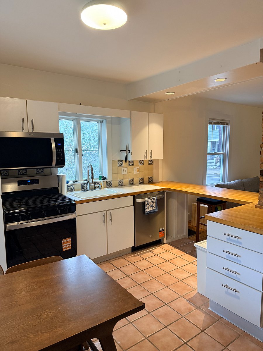 open-concept kitchen