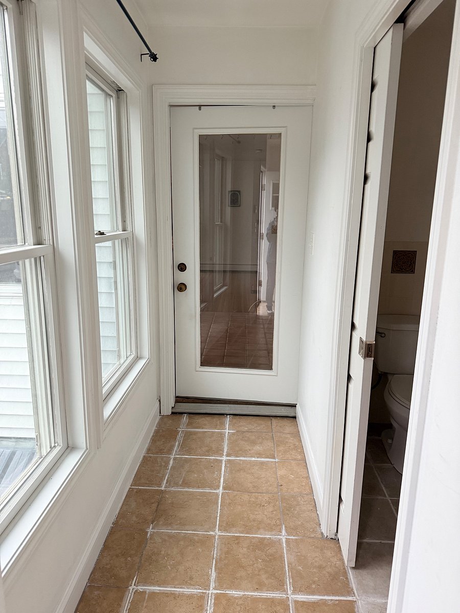 mudroom close to back entrance
