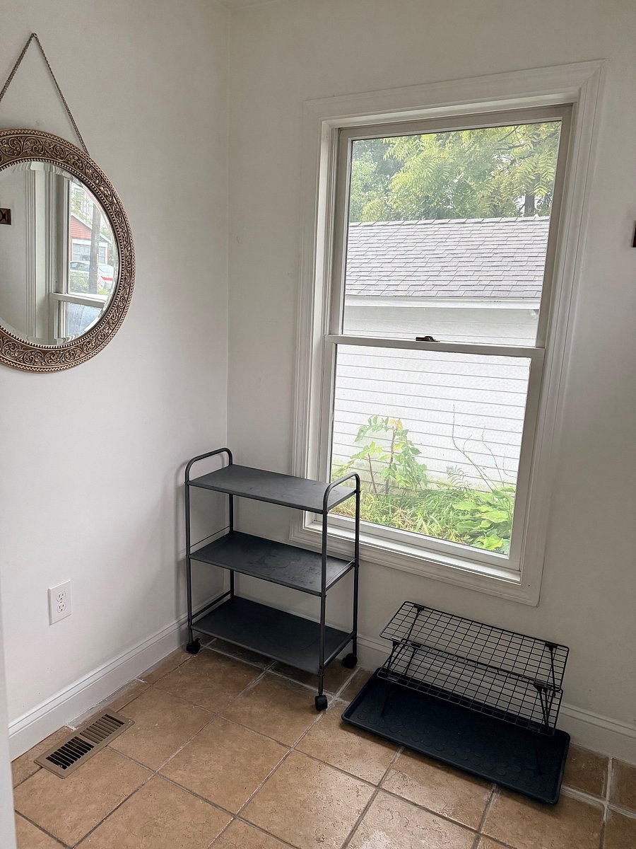 mudroom close to back entrance