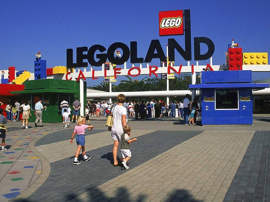 Legoland is 4 miles away