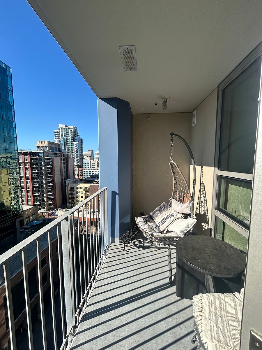 Private balcony
