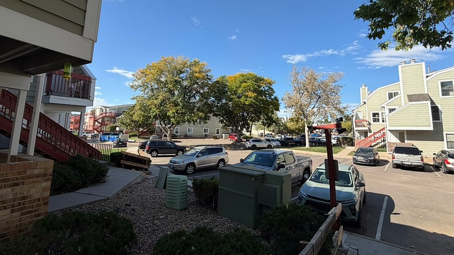 Plenty of parking