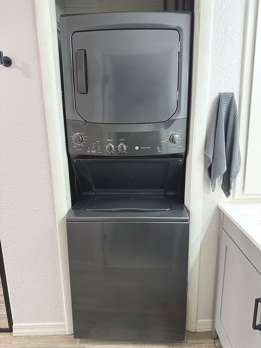 In-unit washer and dryer