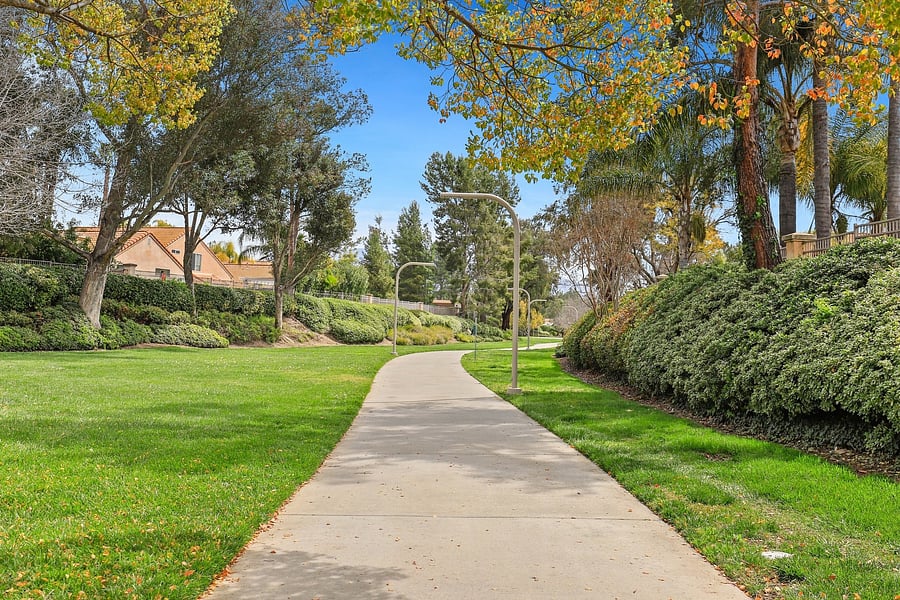 Miles of organized walking trails dedicated to neighborhood community and a 1.6 mile neighborhood loop