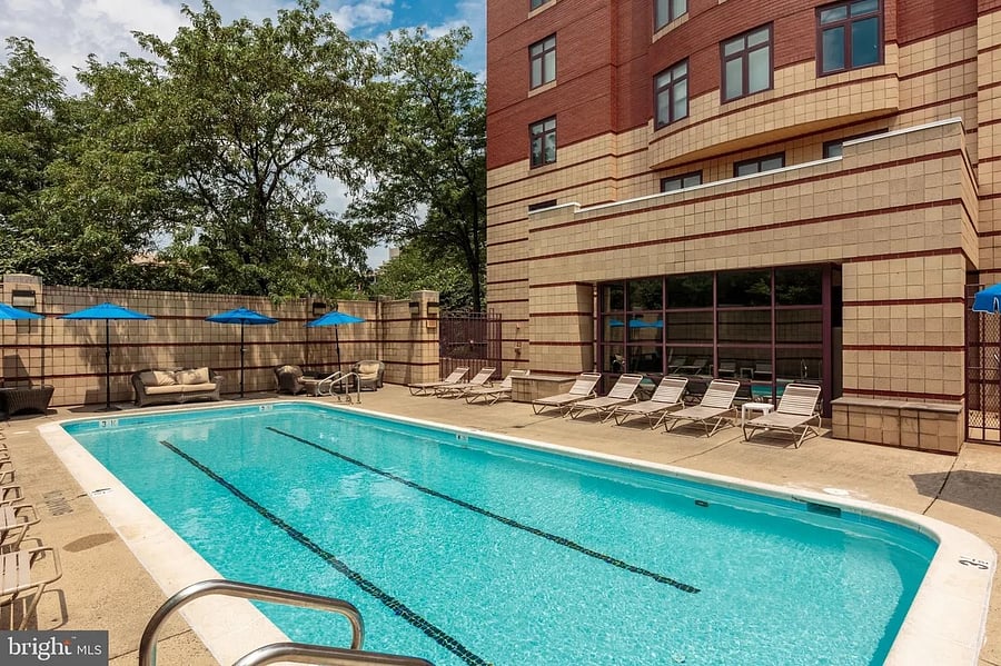 Shared pool for future guests to enjoy!