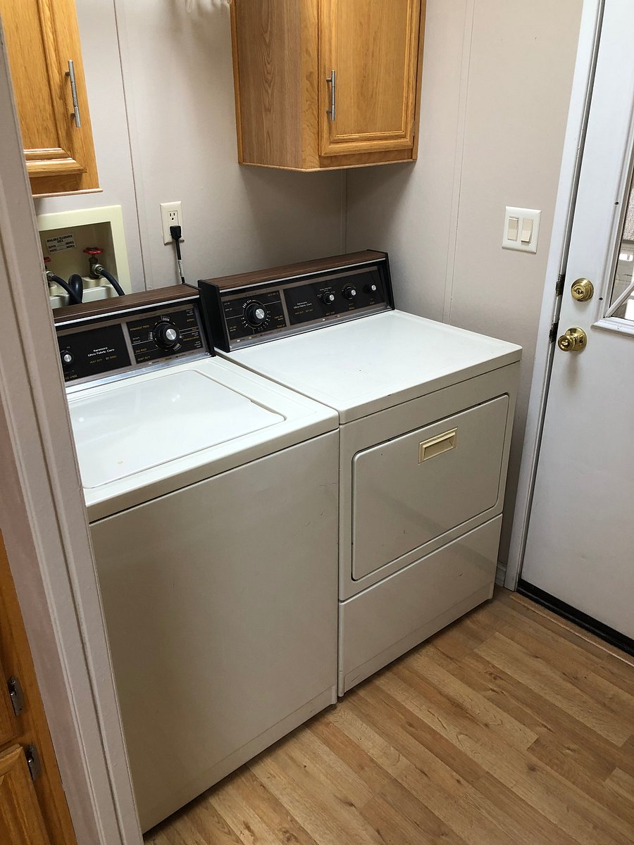 Washer and dryer