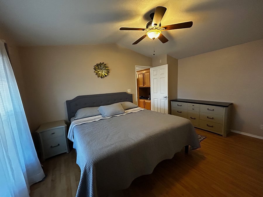 Master bedroom