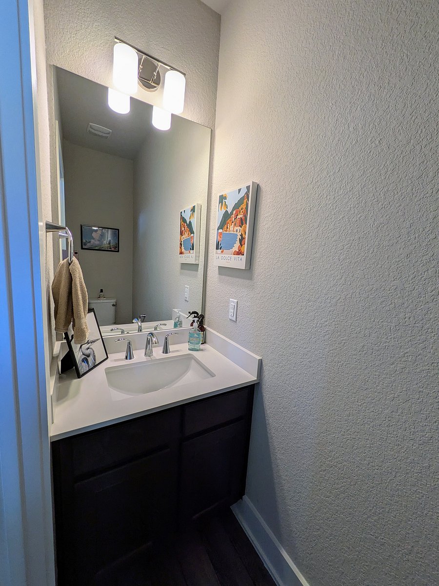 Half bath for guest use