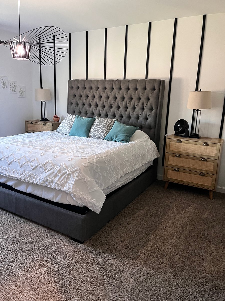 Master bedroom with King bed