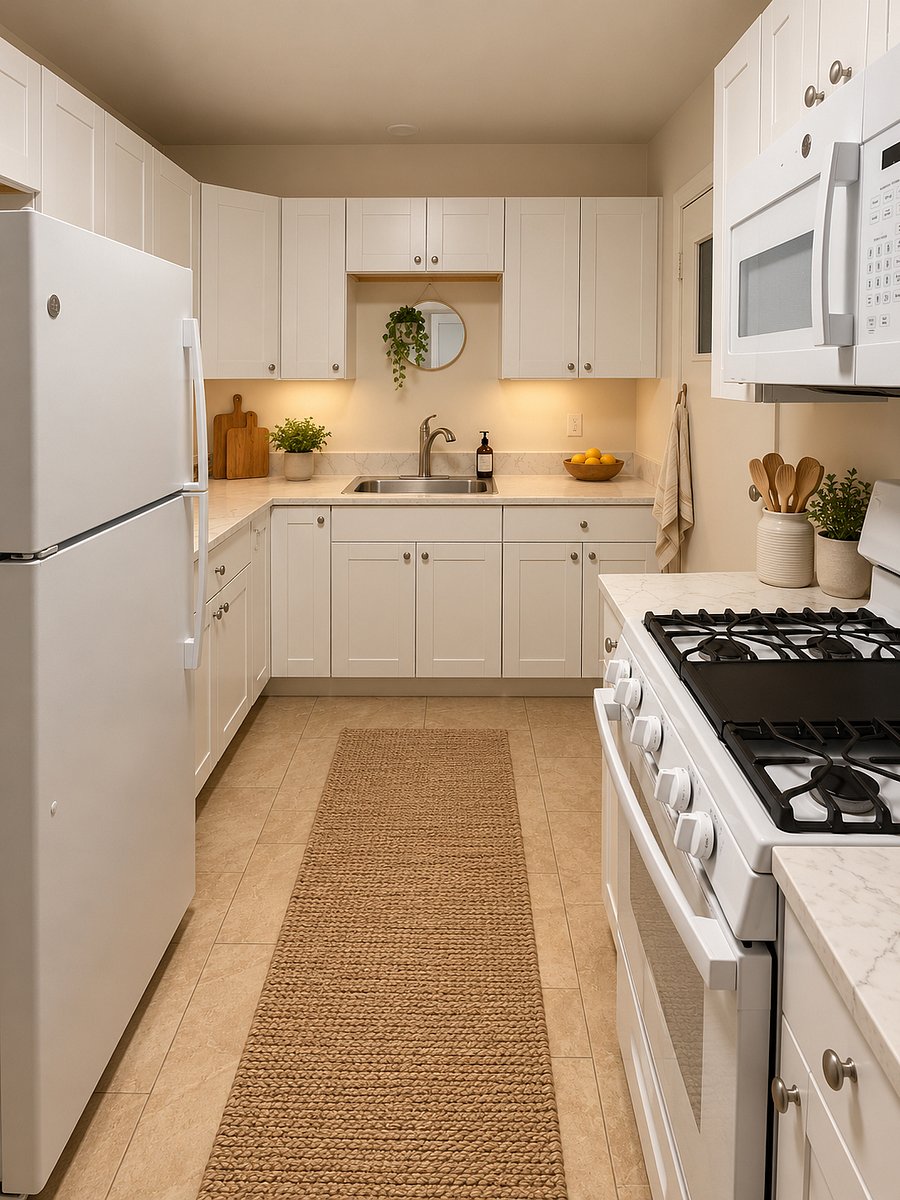 Spacious kitchen! Another view!