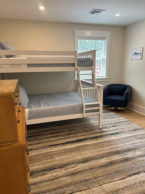 3rd bedroom with queen and bunkbed (Twin over full bed)