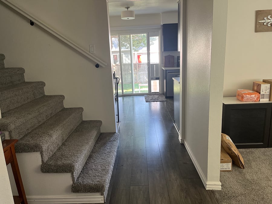 Entrance from front door