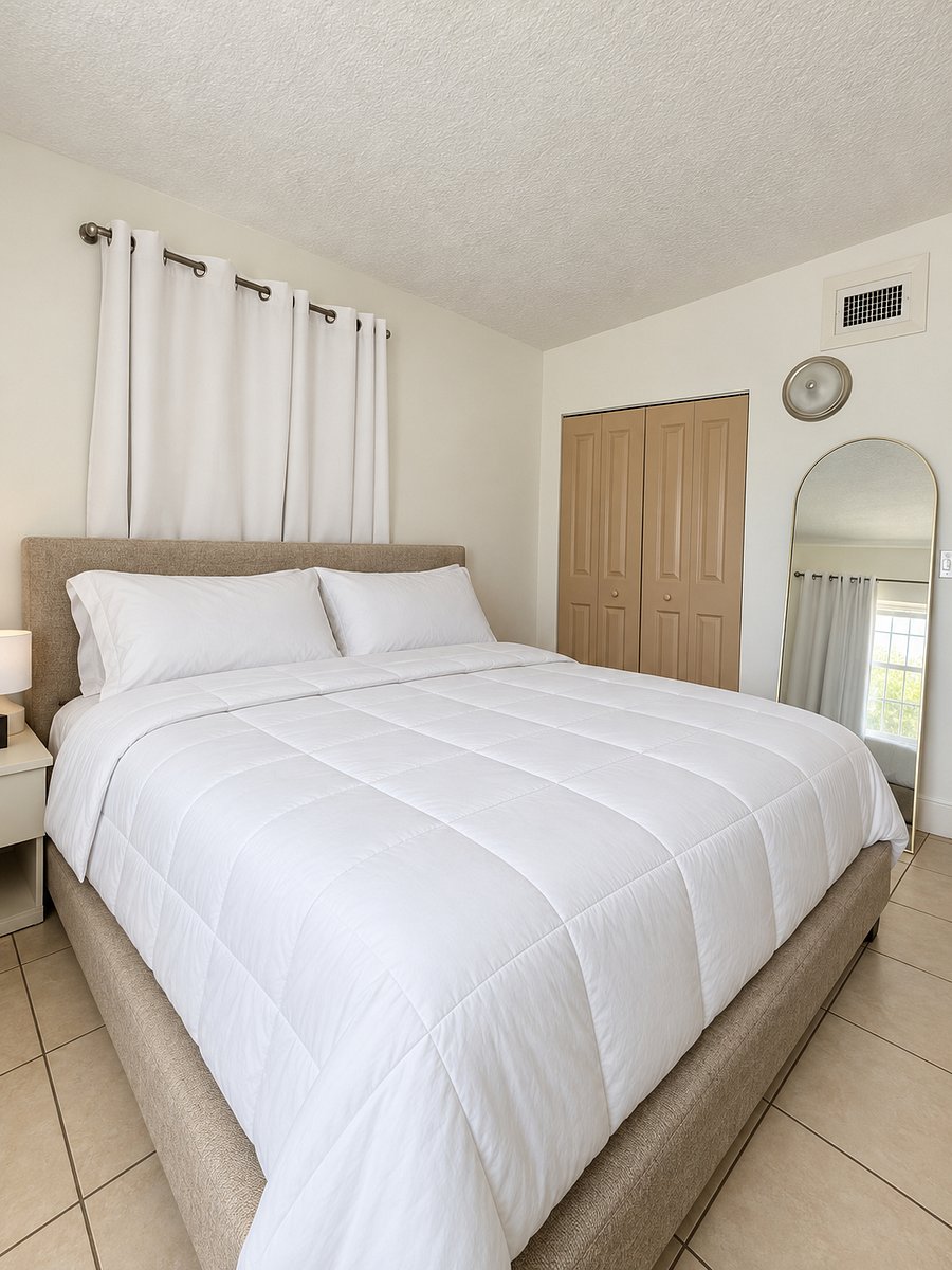 Master Bedroom / King size bed
