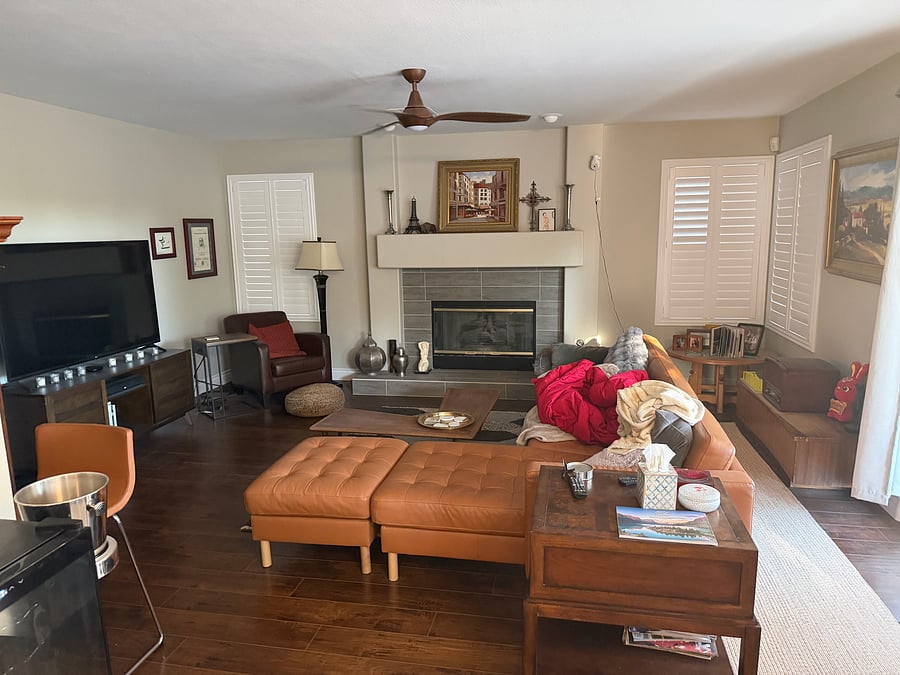 Cozy family room