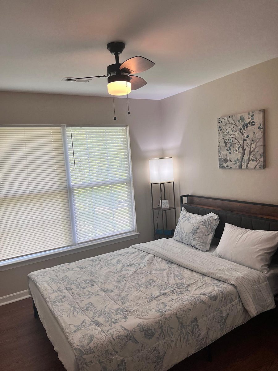 This is Room 1 upstairs with a queen bed.