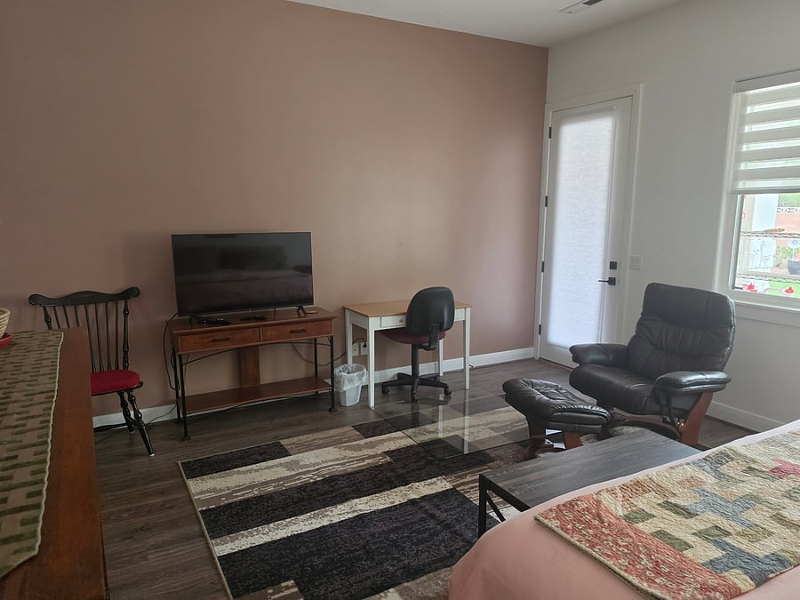 Bedroom to backdoor 