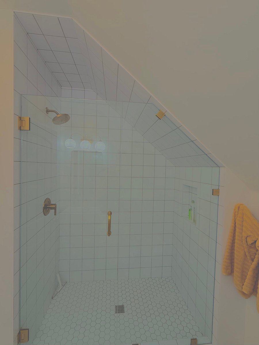 Beautiful walk-in shower