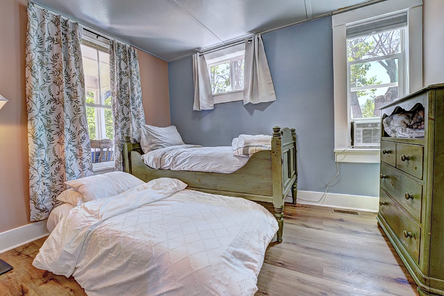 Bedroom #3- Twin bed with Twin Trundle bed