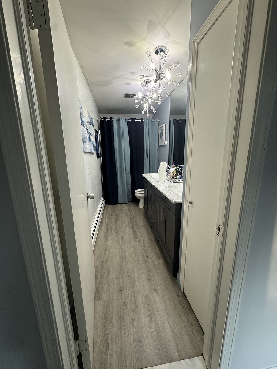2nd Bathroom with double sink vanity