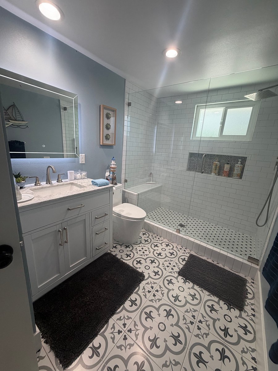 Hallway Bathroom