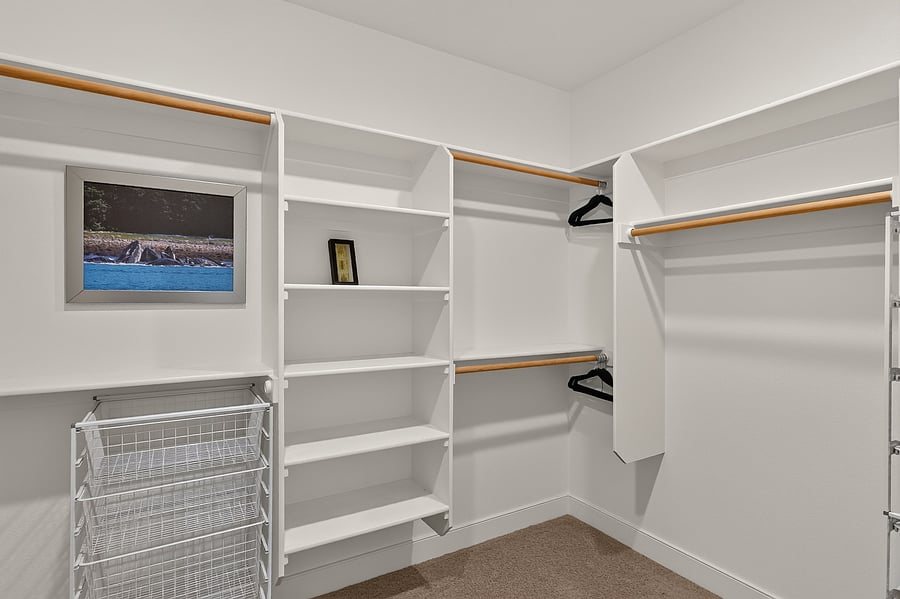 Primary walk-in closet