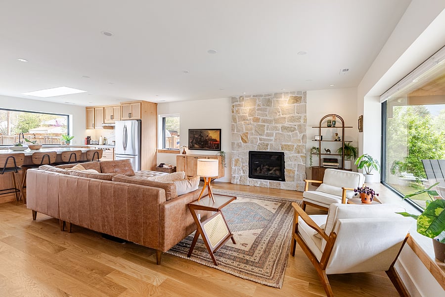 Upstairs Living