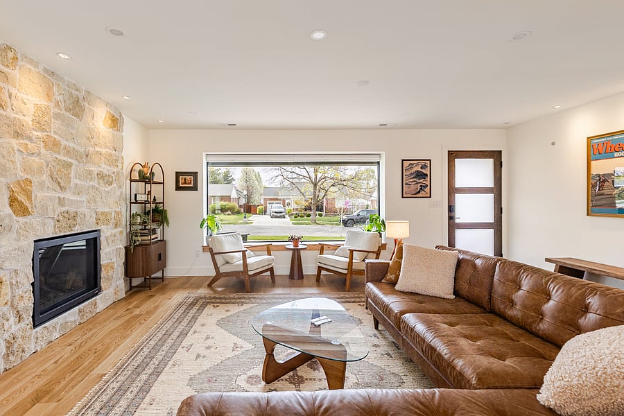 Upstairs Living