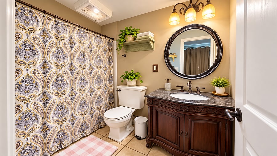 Your private bathroom