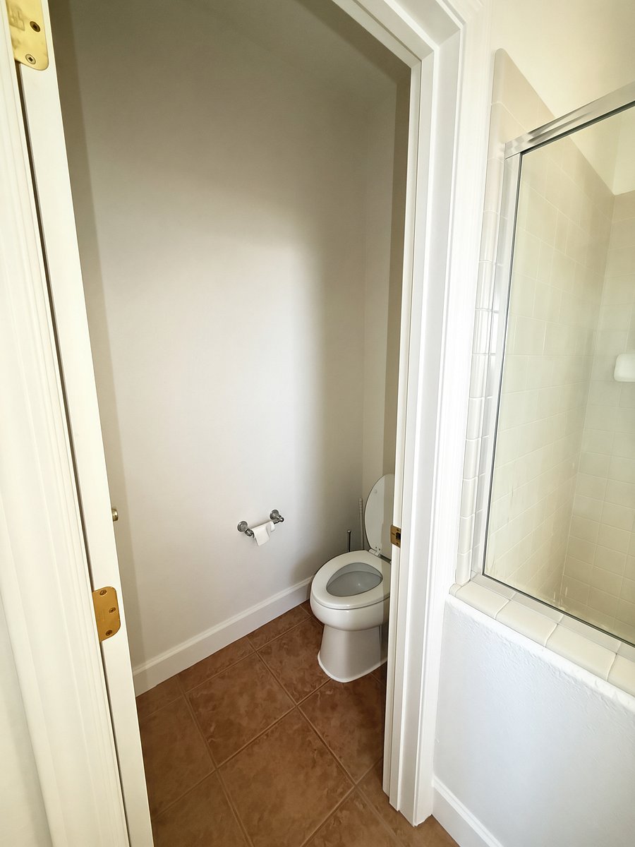 Primary suite toilet