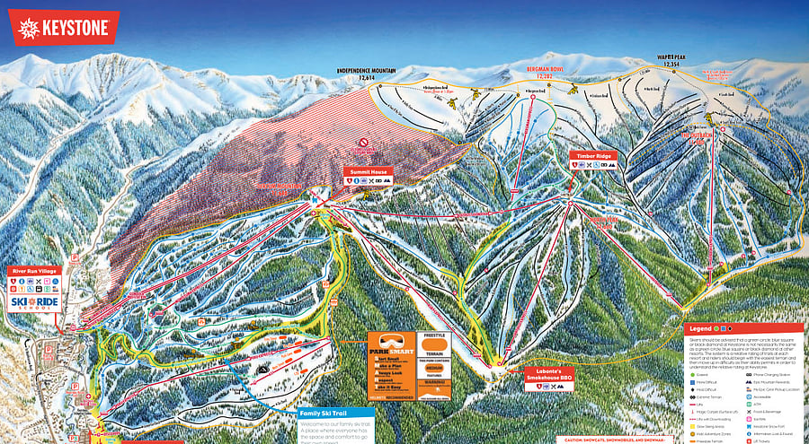 Summit County ski resorts are 60 miles straight west. Stay in beautiful Golden and day-trip it!