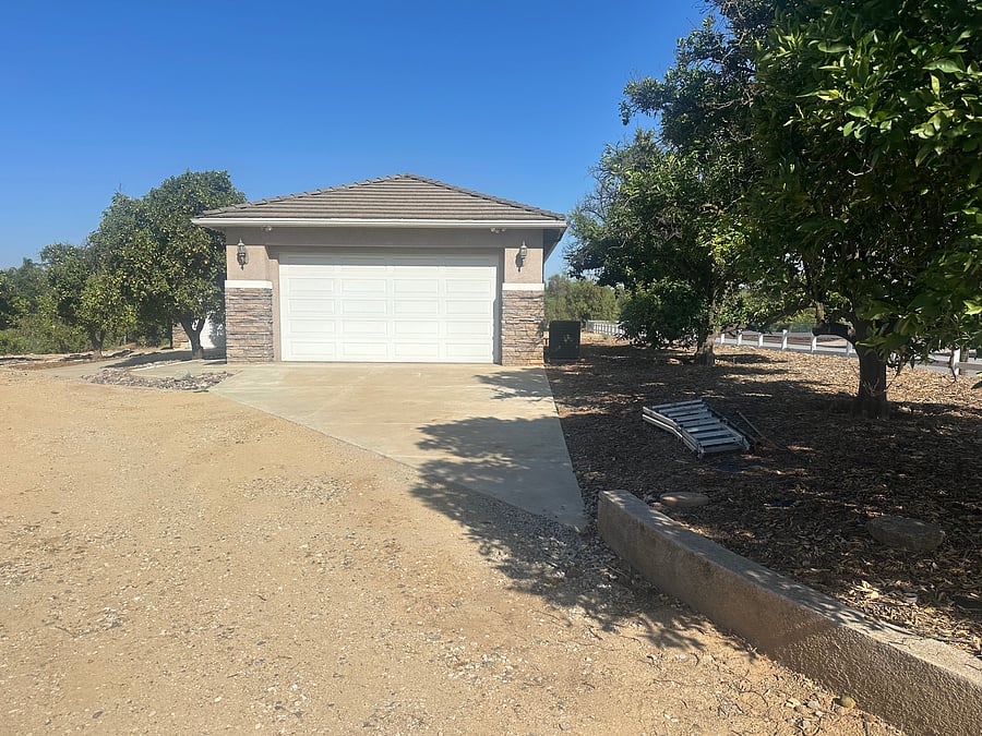 Drive way side yard