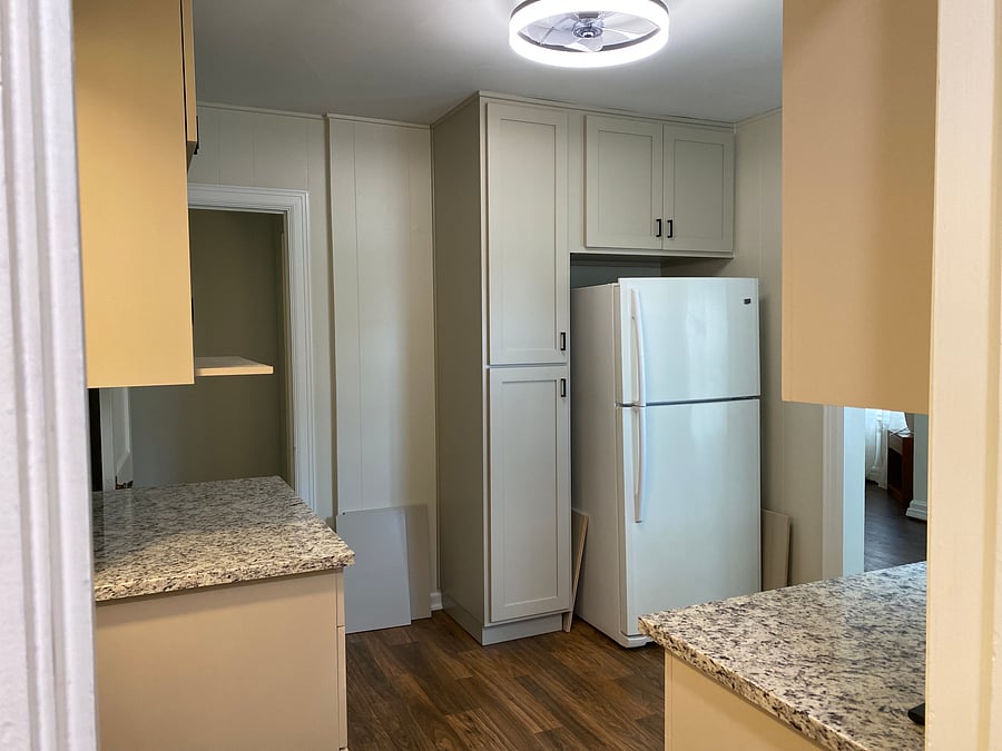 Icemaker included with refrigerator.