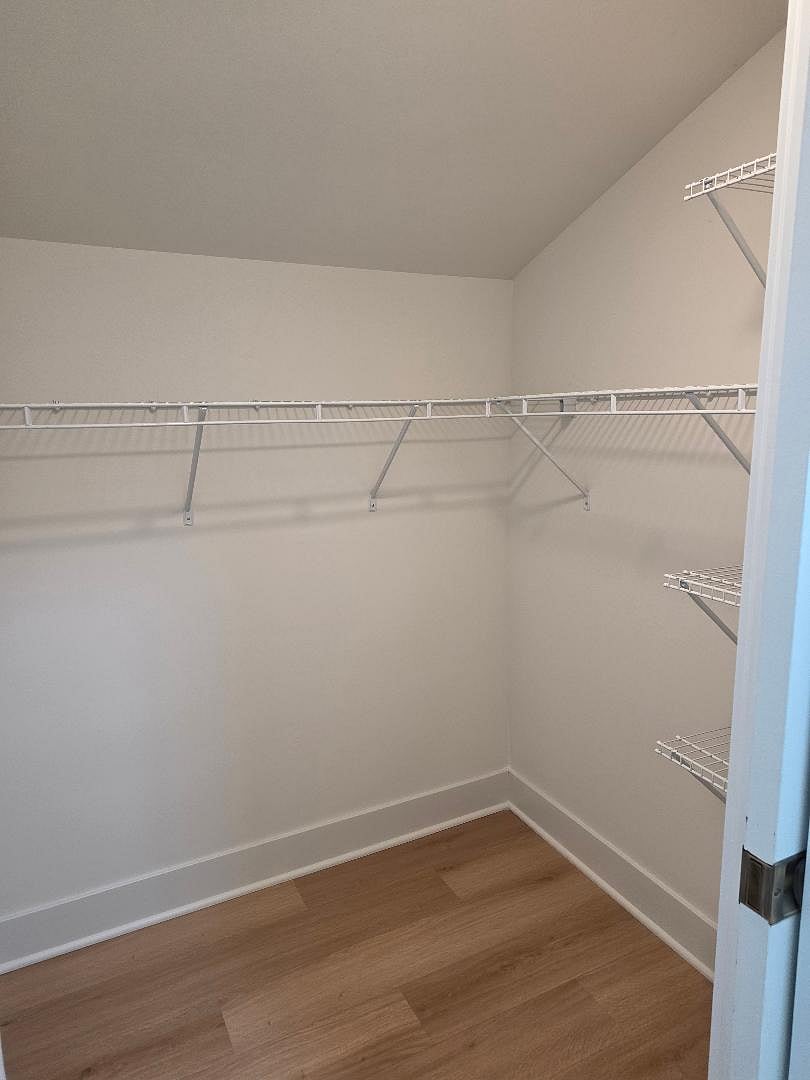 Enjoy your roomy walk-in closet.