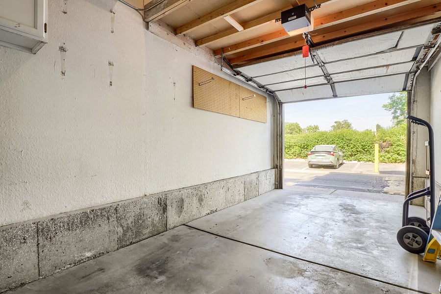 Attached Garage with ample storage.