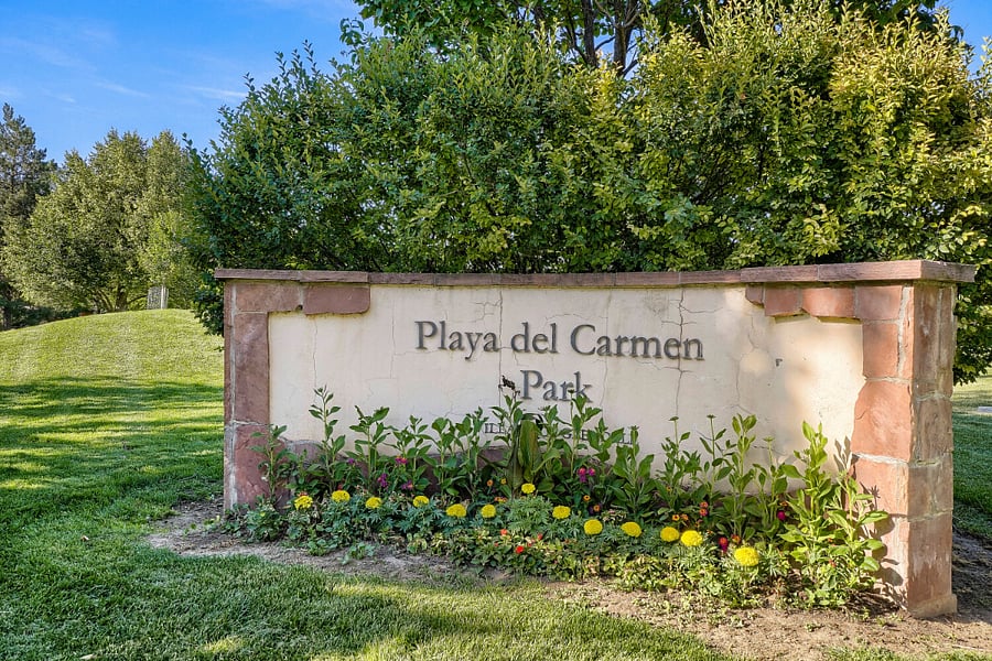 Playa Del Carmen Park - Just steps from the garage.