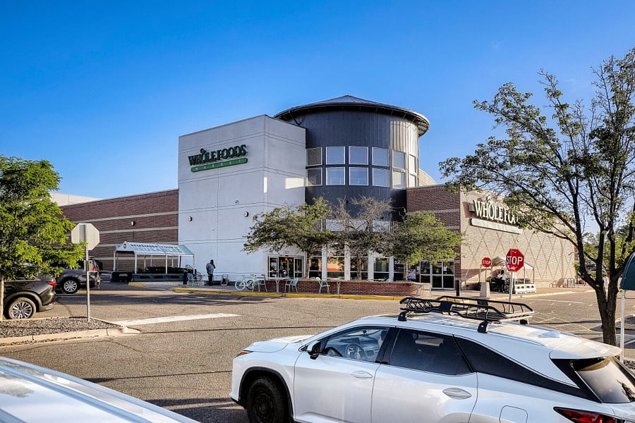 Whole Foods - 2 minute drive or 10 minute walk.