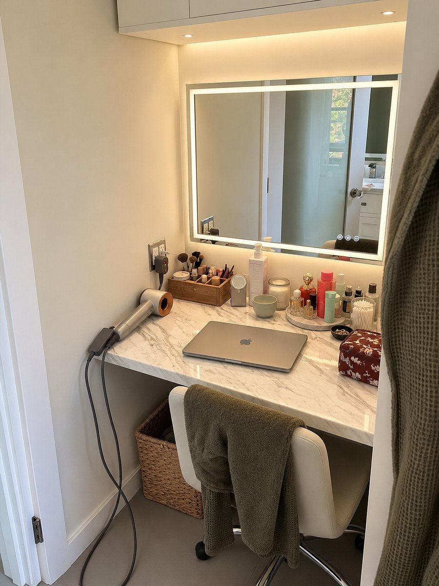 Upstairs Master Bath Nook