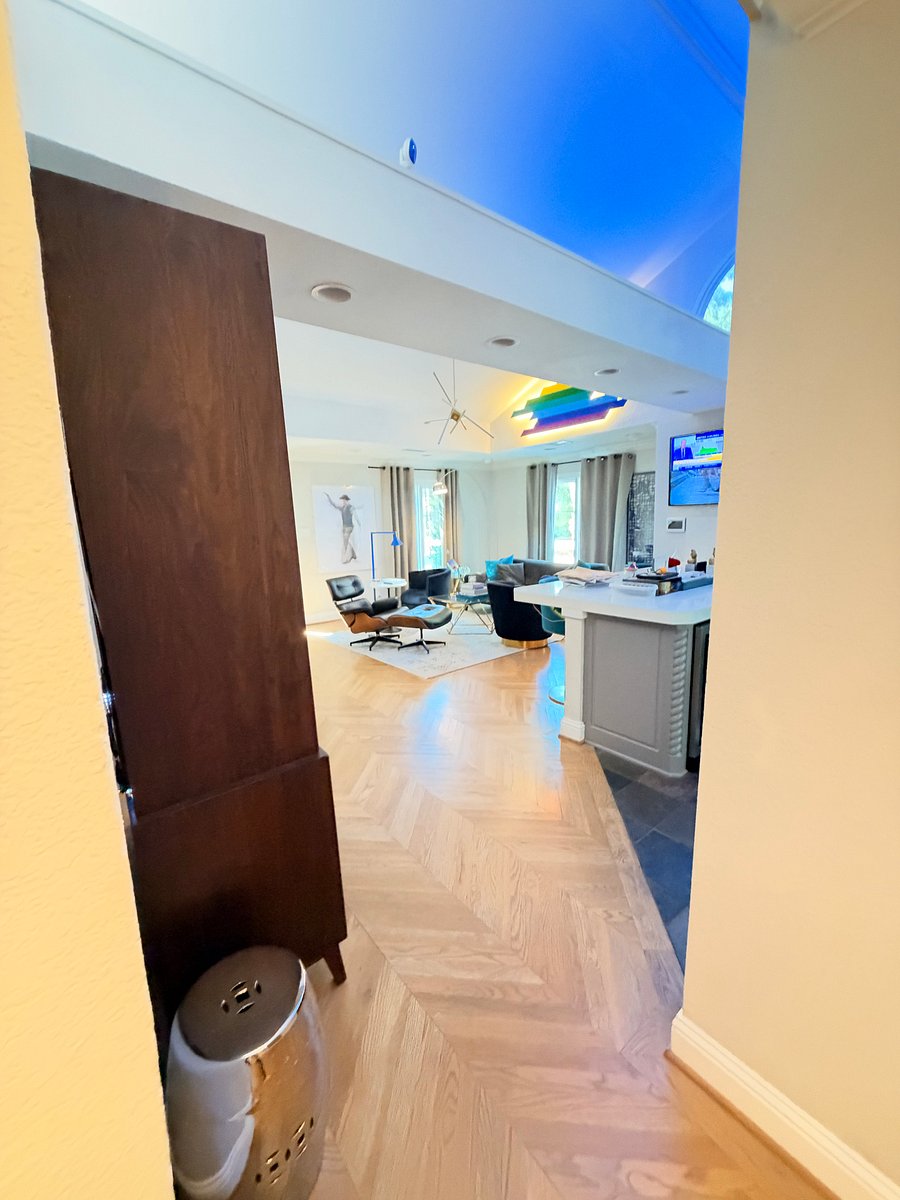 View from your room to the living room