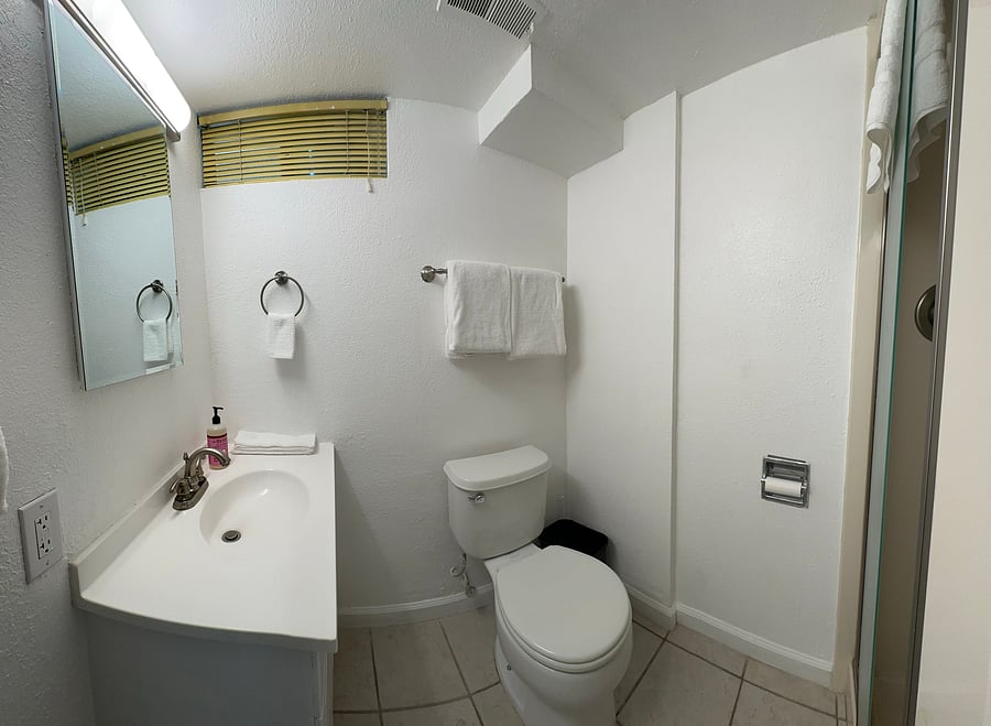 Downstairs bathroom.