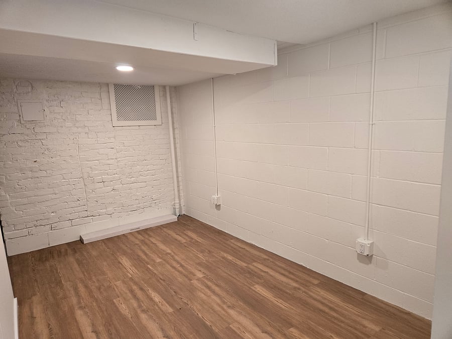 Extra space in the basement