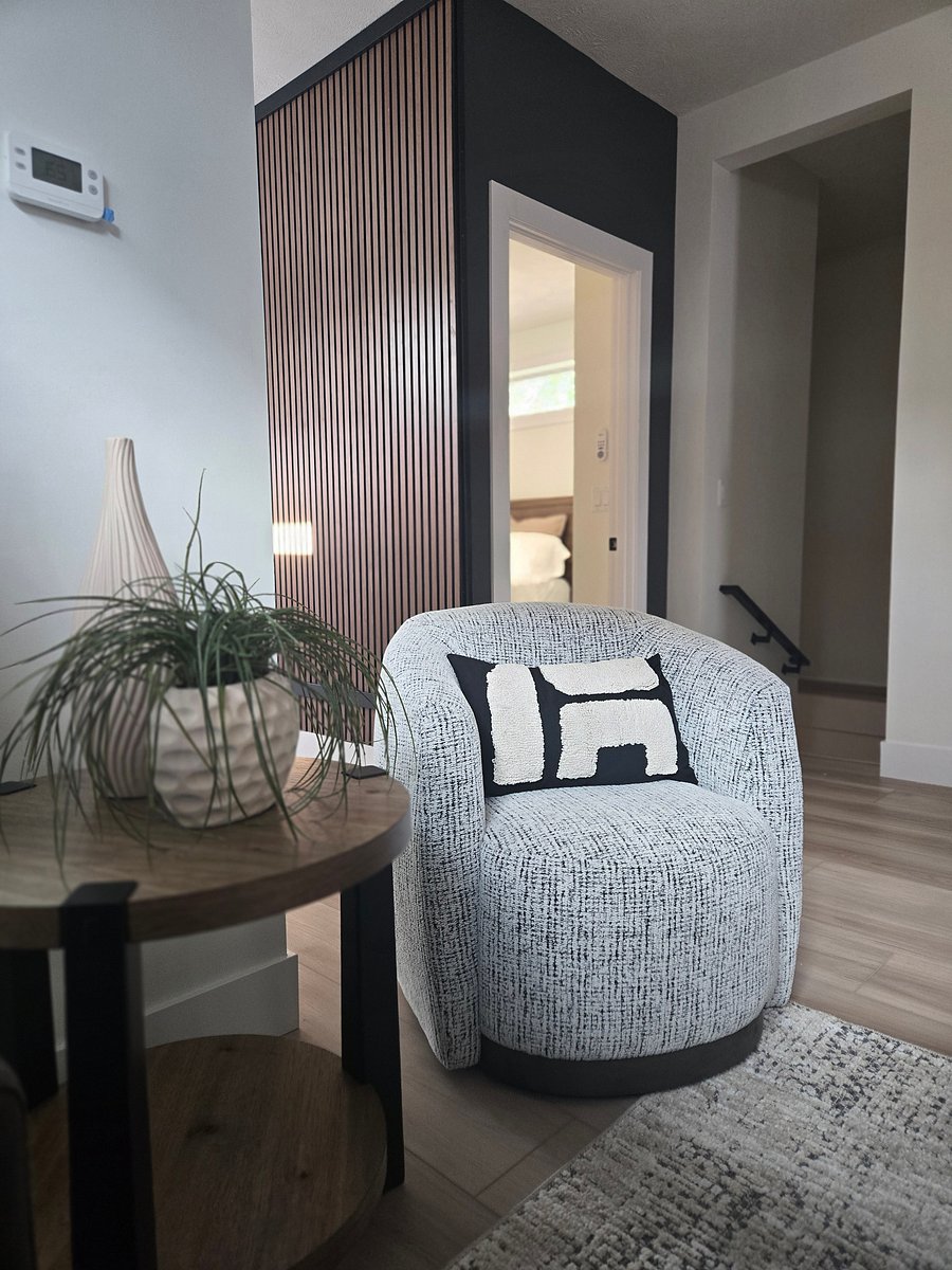 modern decoration and accent chair
