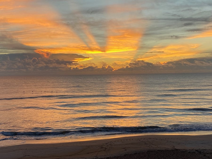 Spectacular Sunrise on Ormond Beach
