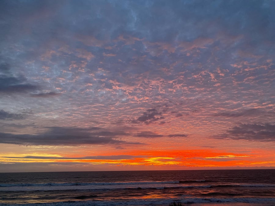 Beautiful Sunset on Ormond Beach
